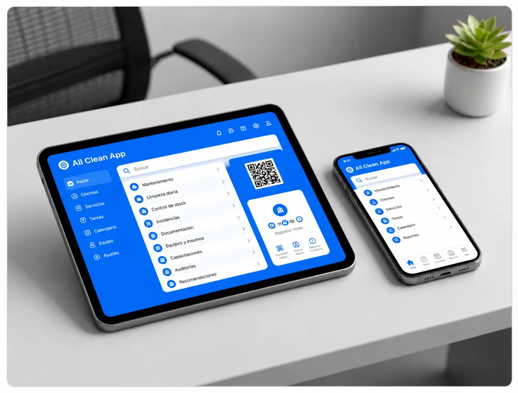 All Clean App, herramientas digitales para el seguimiento de servicios